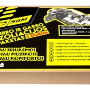 Vibro ir garso izoliacijos paketas (1-om durim)