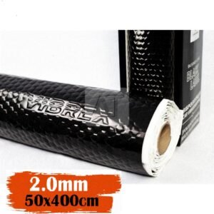 Vibro izoliacija VIBREX BLACK LABEL 2mm, folija 100μm (ritinys 50x400cm, 2m²) Ukraina